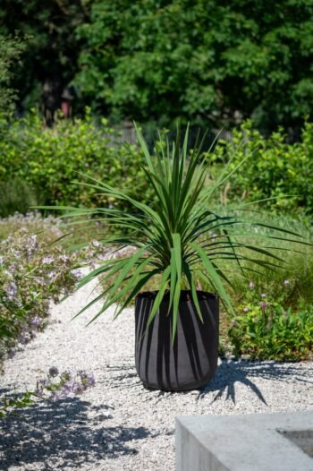 Vazonas MADOKA M, Ø36xH40 cm, šokolado rudas