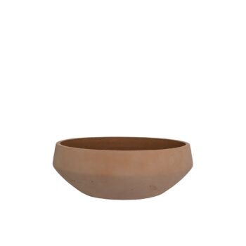 Vazonas MADU S, Ø28xH9 cm, molio spalvos
