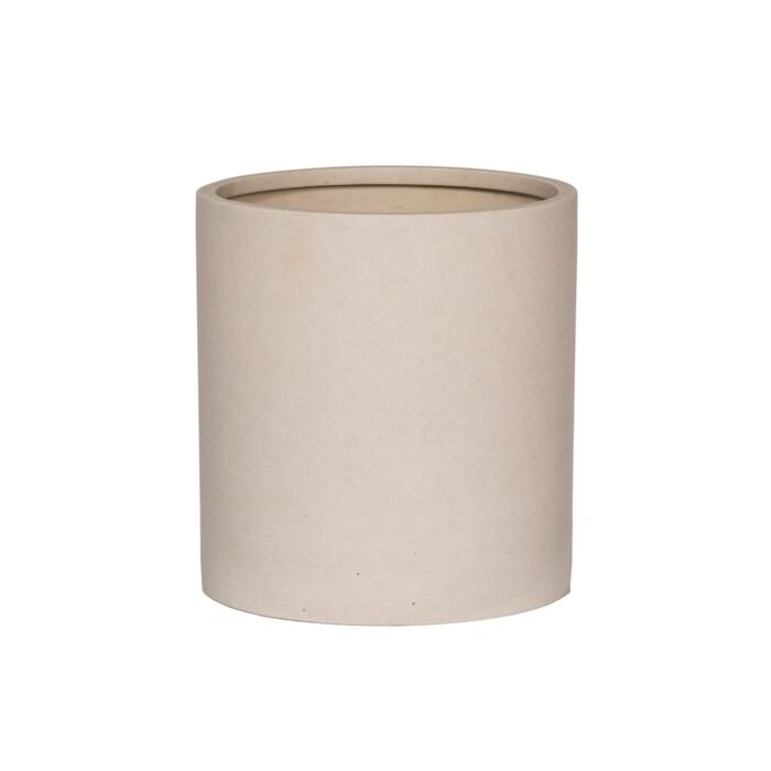 Vazonas MAX M, Ø42,5xH42,5 cm, kreminis