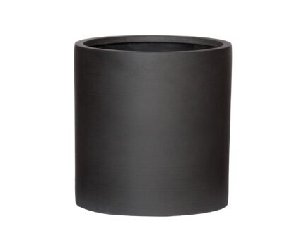 Vazonas MAX S, Ø29xH29,5 cm, matinis juodas