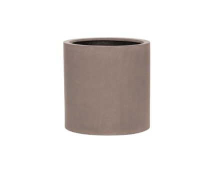 Vazonas MAX S, Ø30xH30 cm, taupe spalvos