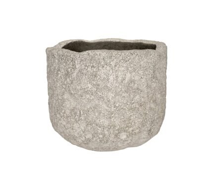 Vazonas MESA L, Ø54xH45 cm, akmens pilkas