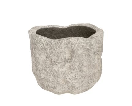 Vazonas MESA M, Ø40,5xH33 cm, akmens pilkas