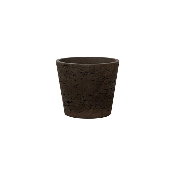 Vazonas MINI BUCKET S, Ø14xH12,5 cm, šokolado rudas