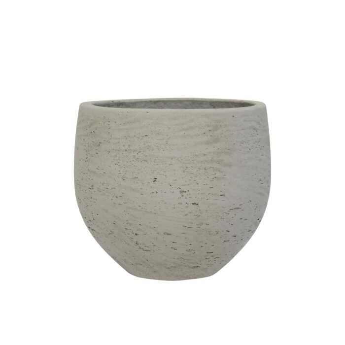Vazonas MINI ORB XL, Ø39xH35 cm, šviesiai pilkas