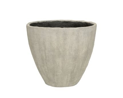 Vazonas MORI L, Ø49xH43 cm, smėlinis