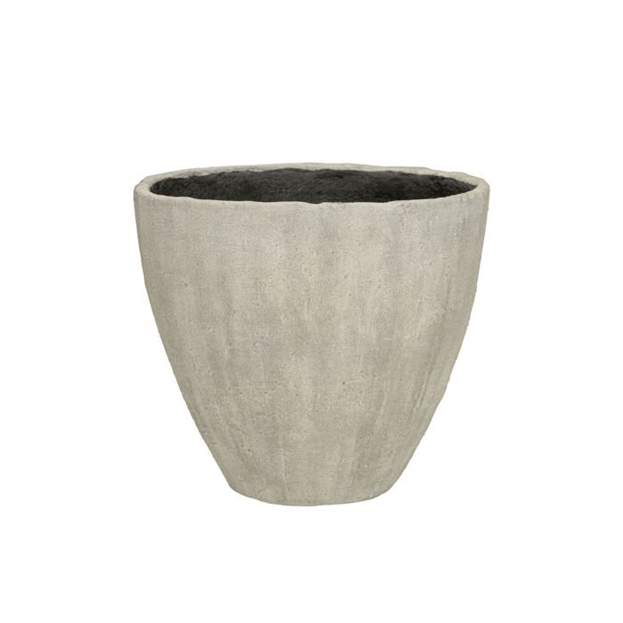 Vazonas MORI S, Ø29xH25 cm, smėlinis