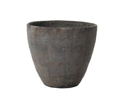 Vazonas MORI S, Ø29xH25 cm, šokolado rudas