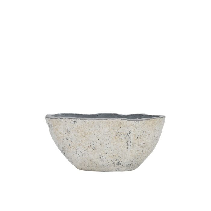 Vazonas MT. VERITA S, 23,5x55xH21 cm, kreminis