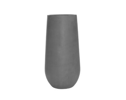 Vazonas NAX L, Ø50xH101 cm, tamsiai pilkas