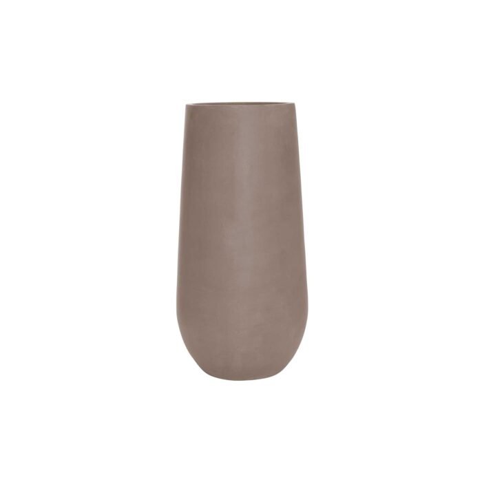 Vazonas NAX M, Ø35xH70 cm, taupe spalvos