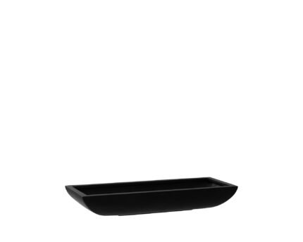 Vazonas PANDORA M, 24x63,5xH9 cm, juodas