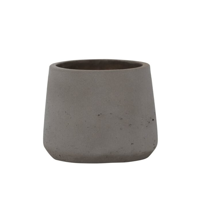 Vazonas PATT S, Ø13,5xH11 cm, mokos rudas