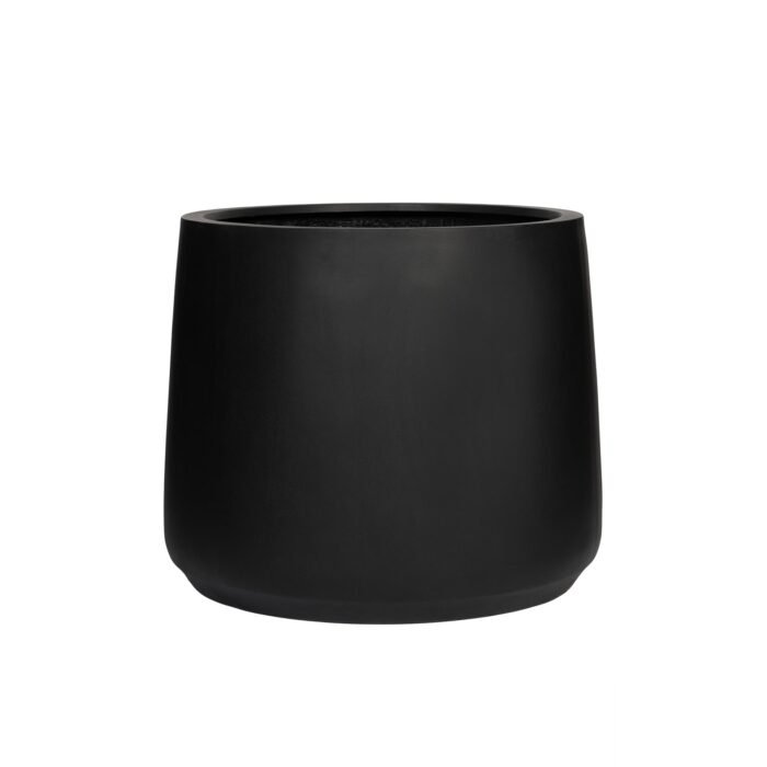 Vazonas PATT S, Ø42xH35 cm, juodas