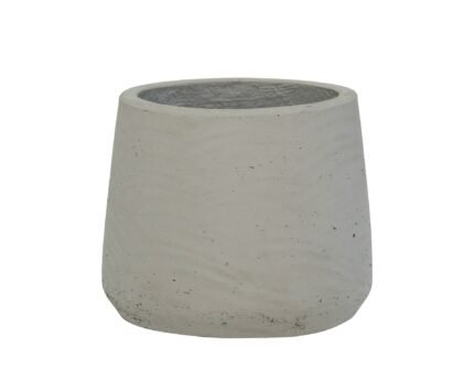 Vazonas PATT XL, Ø23xH19,5 cm, šviesiai pilkas