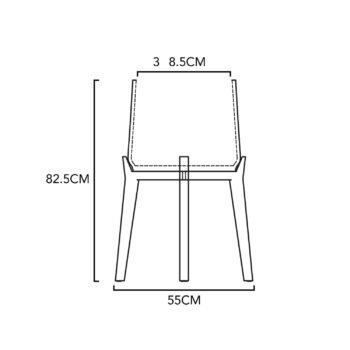 Vazonas PATT XXXL ANT AUKŠTŲ KOJELIŲ, Ø45xH82,5 cm, matinis juodas