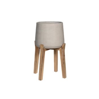 Vazonas PATT XXXL ANT AUKŠTŲ KOJELIŲ, Ø45xH82,5 cm, šviesiai pilkas