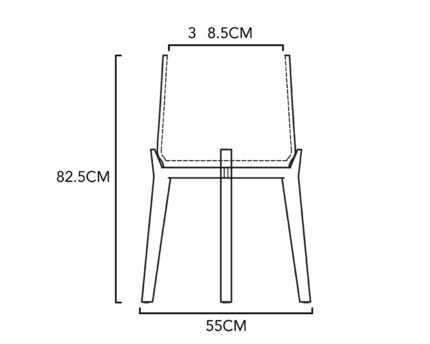 Vazonas PATT XXXL ANT AUKŠTŲ KOJELIŲ, Ø45xH82,5 cm, šviesiai pilkas