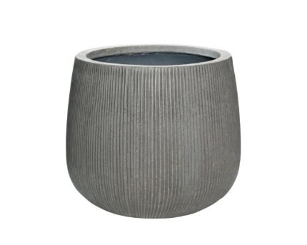 Vazonas PAX M, Ø40,5xH36 cm, tamsiai pilkas