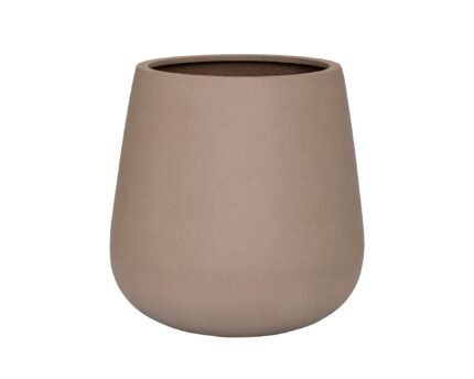 Vazonas PAX M, Ø44xH46 cm, taupe spalvos