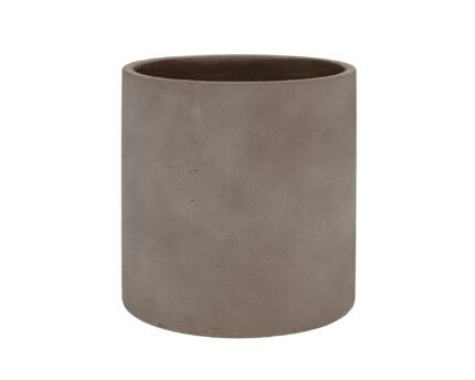 Vazonas PUK L, Ø25xH25 cm, mokos rudas