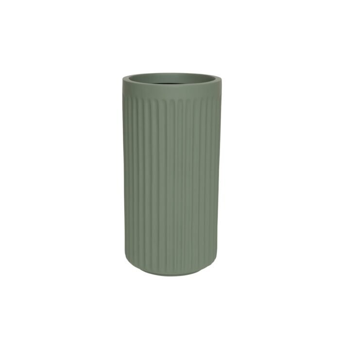 Vazonas TURRIS L, Ø44xH88 cm, šalavijo žalias