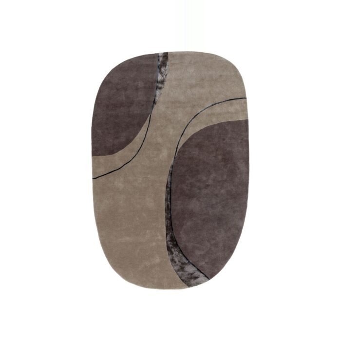Vilnonis kilimas FORMERA, taupe, 2 dydžiai