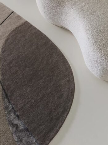 Vilnonis kilimas FORMERA, taupe, 2 dydžiai
