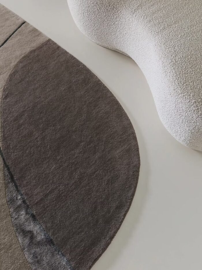 Vilnonis kilimas FORMERA, taupe, 2 dydžiai