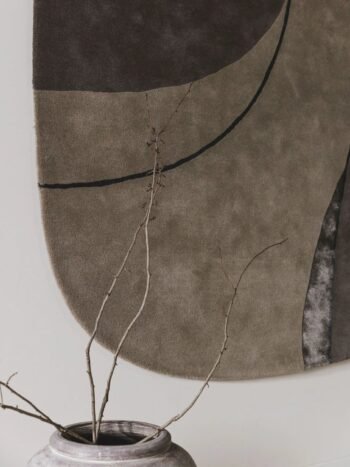 Vilnonis kilimas FORMERA, taupe, 2 dydžiai