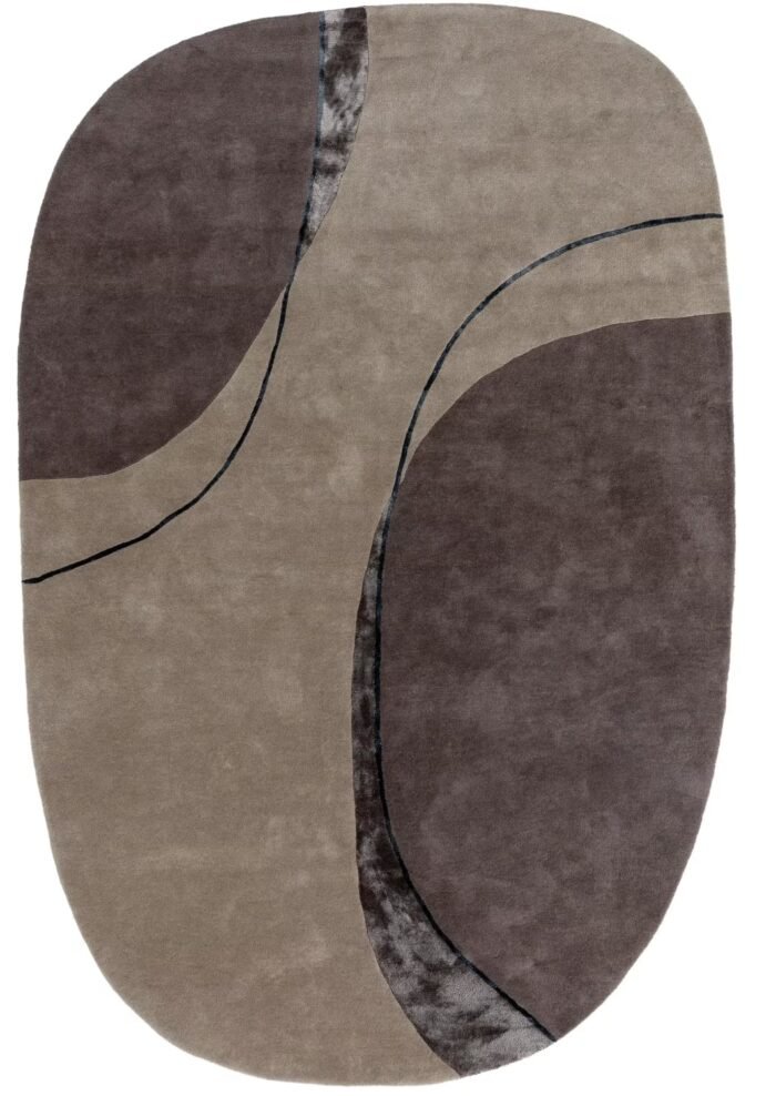 Vilnonis kilimas FORMERA, taupe, 2 dydžiai