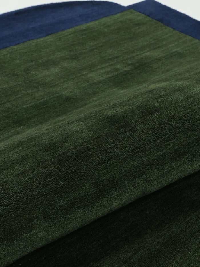 Vilnonis kilimas GLASERA, žalias, 140x200 cm